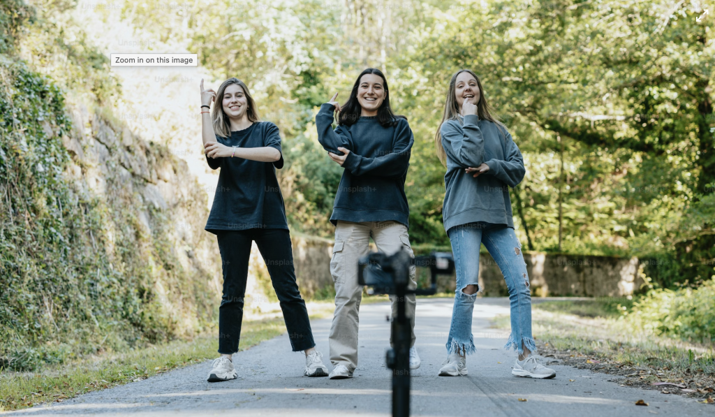 Gen Z women showing resilience